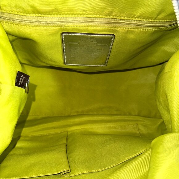 Coach Madison Sabrina Pop Op Art Signature Limited Edition Hobo Satchel - Picture 13 of 16